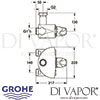 Grohe Grohtherm XL Thermostat Mixer Dimensions